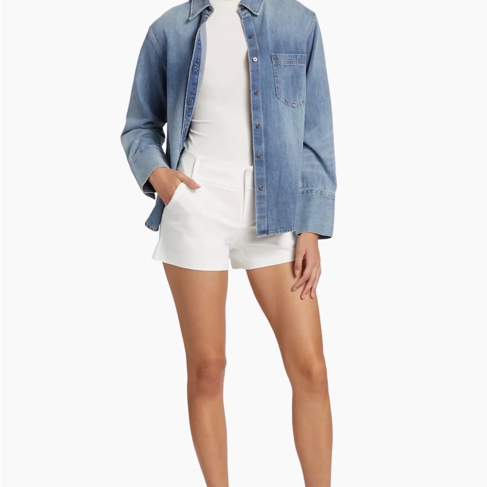 Alice + Olivia White Shorts